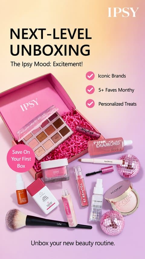 Ipsy ad creative