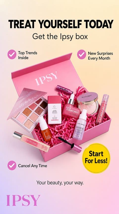 Ipsy ad creative