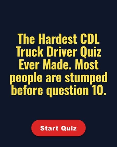 Can You Outsmart a Full 89-Question CDL Truck Driver Written Test?