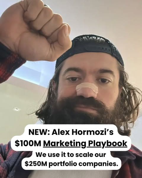 Alex's Hormozi's $100M Marketing Playbook