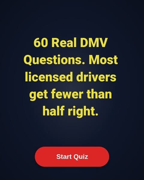 Only True Road-Rules Fans Can Finish This Full DMV Written Quiz