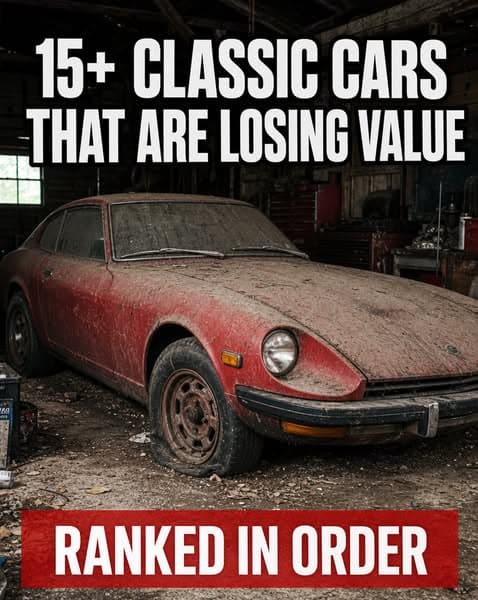 15+ Once-Coveted Classic Cars That Are Losing Value