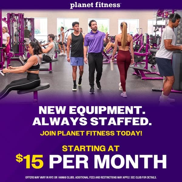 Join Planet Fitness Today