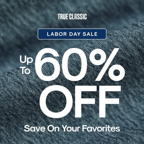 Up To 60% Off Select Styles