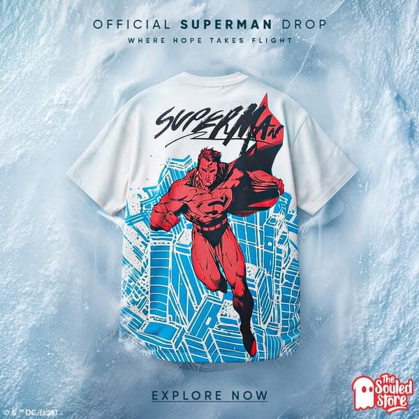 Just Landed: The Superman T-shirt