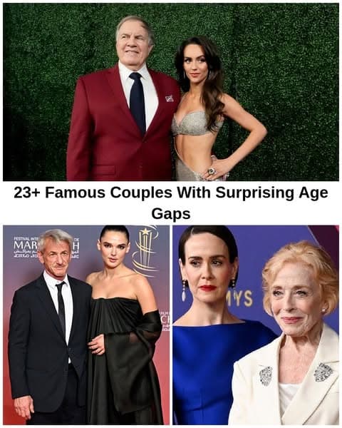 Hollywood Couples Known For Their Large Age Gaps