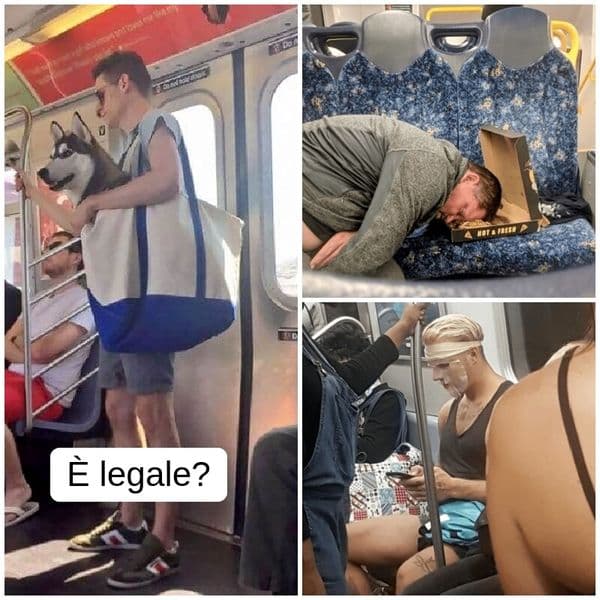 40+ Momenti bizzarri in metropolitana difficili da dimenticare