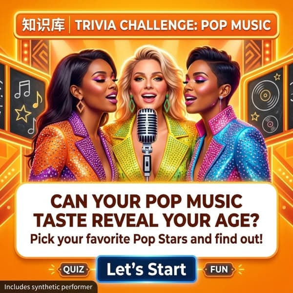 🎤 What’s Your Pop Star Age?