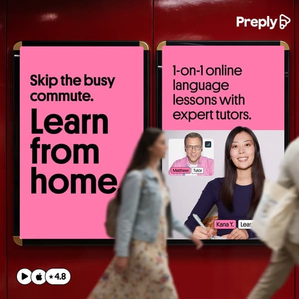 Find your Preply tutor.