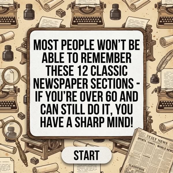 📰 How Well Do You Know Newspapers?