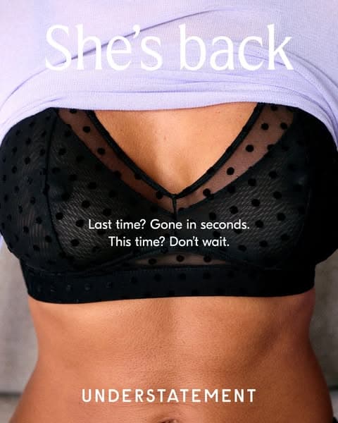 Back in stock