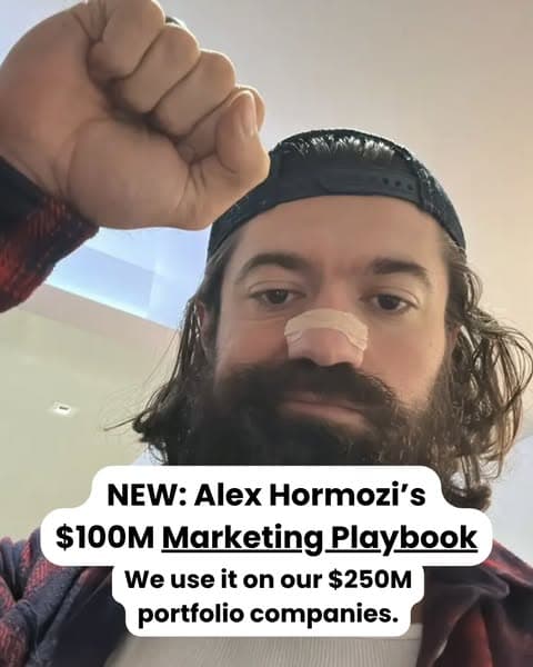 Alex's Hormozi's $100M Marketing Playbook