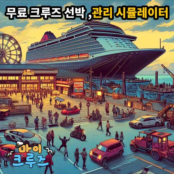 🎮무료 크루즈 시뮬레이션 게임.