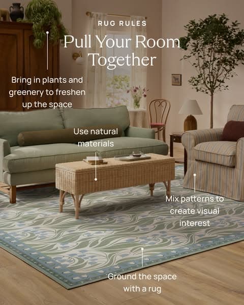 Rugs made for homes that live beautifully.