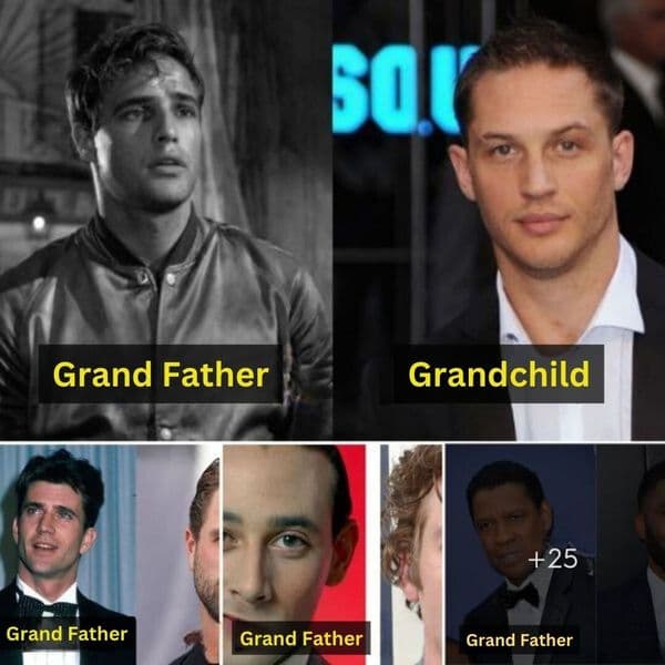 35+ Grandchildren Who Are The Spitting Image of Legendary Hollywood Icons