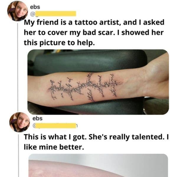 30+ Tattoos That Are Too Suprising To Be Real