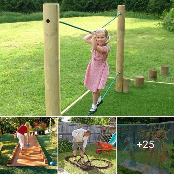DIY Backyard Ideas To Keep Kids Entertained