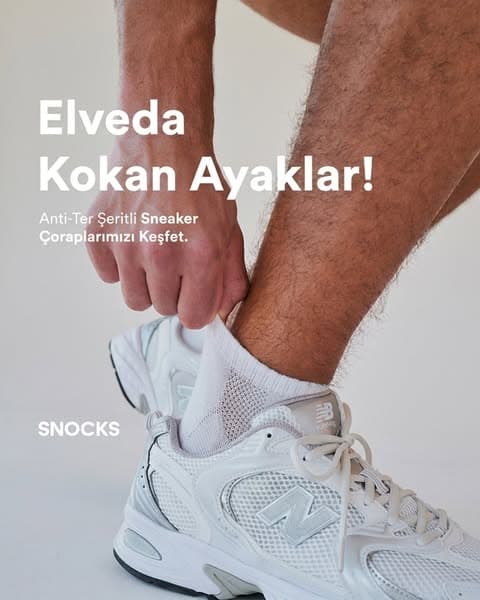 Sneaker çoraplarını hemen satın al!