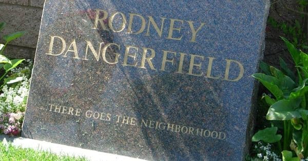 Try Not To Laugh At These Clever Celebrity Tombstones - they are truly missed, but their humor lives on even in death.
