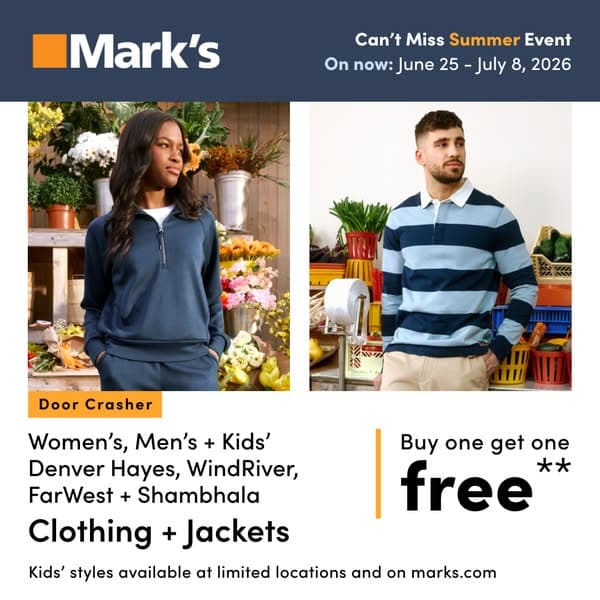 Buy one get one free*