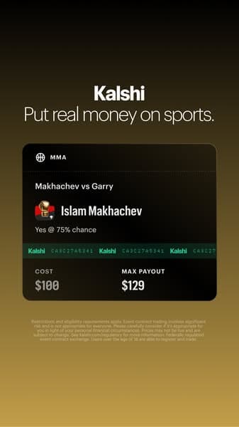 Kalshi: Trade Events & Sports