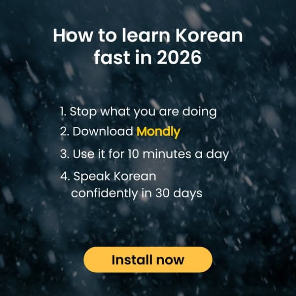 Speak Korean in 2026