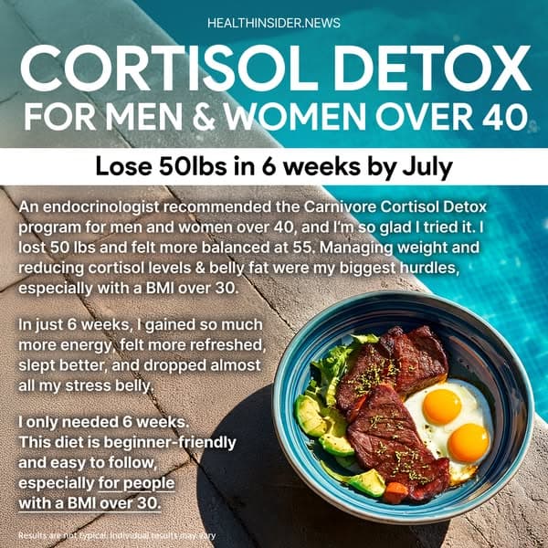 Cortisol Detox for Men & Women Over 40