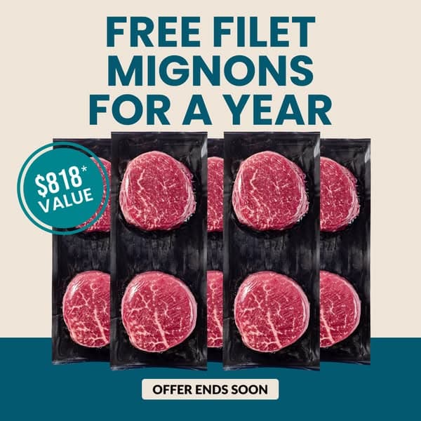 🥩 FREE Steaks for a Year🥩