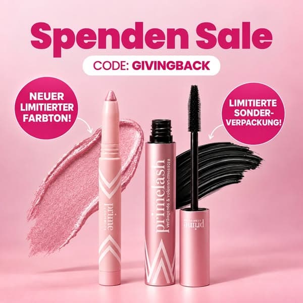 Spenden Sale – bis zu 25 % Rabatt