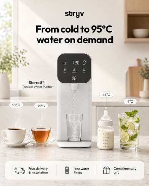 Hot or Cold Water Without the Wait