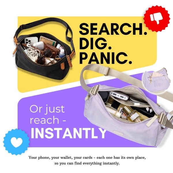 Why keep digging when your essentials could be instantly reachable