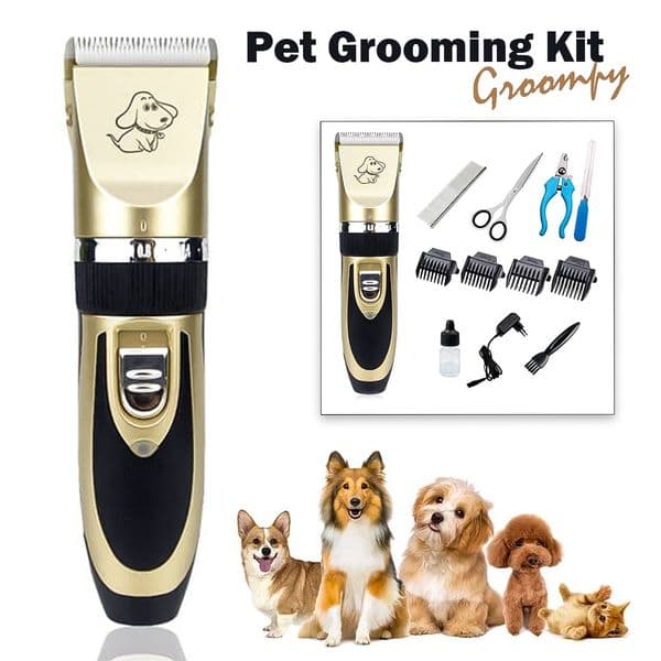 🐶 NUOVO! Set per la toelettatura di animali Groompy