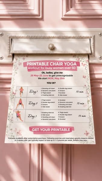 Start Chair Yoga routine