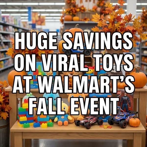 Huge Viral Toy Savings — Walmart Fall Event ✨
