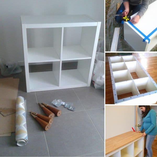 35 Ikea Kallax Hacks That Change Simple Shelves Into Something Unique