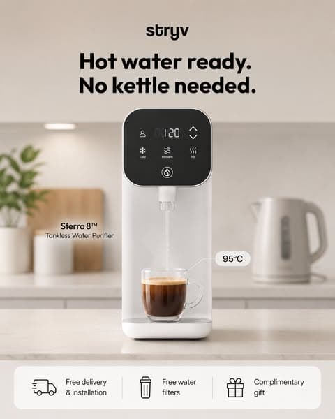 Hot or Cold Water Without the Wait