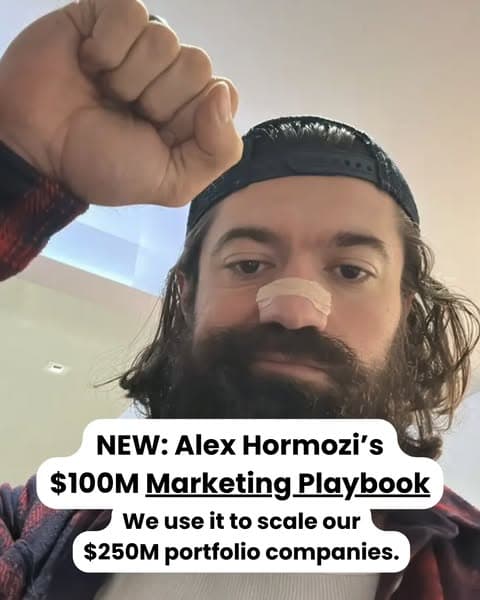 Alex's Hormozi's $100M Marketing Playbook
