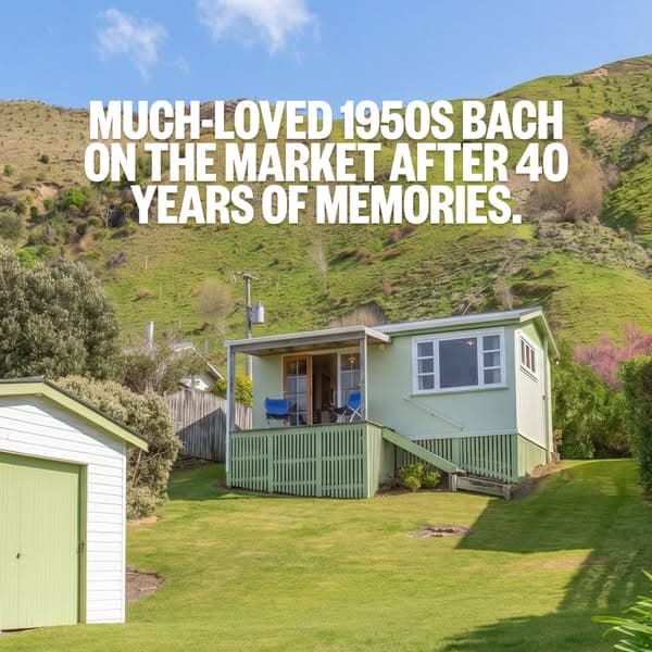 Classic Kiwi bach for sale