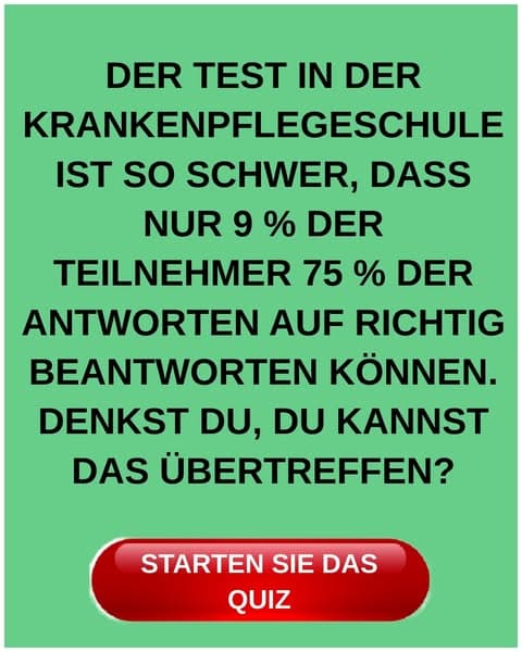 Die meisten Erwachsenen können die Krankenpflegeprüfung nicht bestehen - glaubst du, du kannst es?