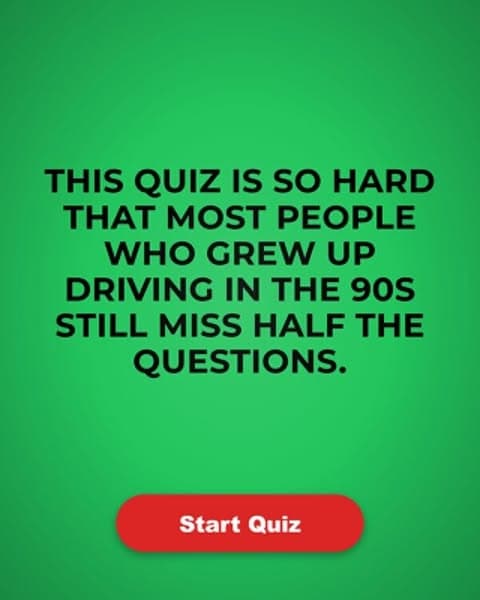 Most Adults Struggle To Recall Half These Retro Driving Habits — Can You? 🚗