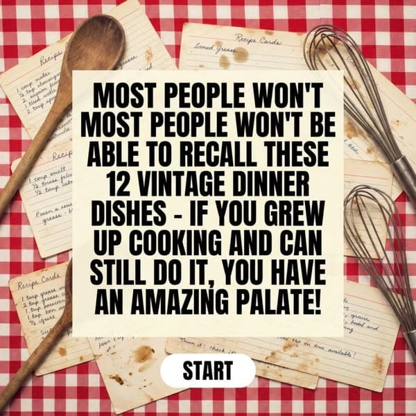 🍽️ Famous Family Recipes Trivia