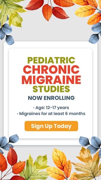 Take a few minutes to participate: Teen Migraine Studies