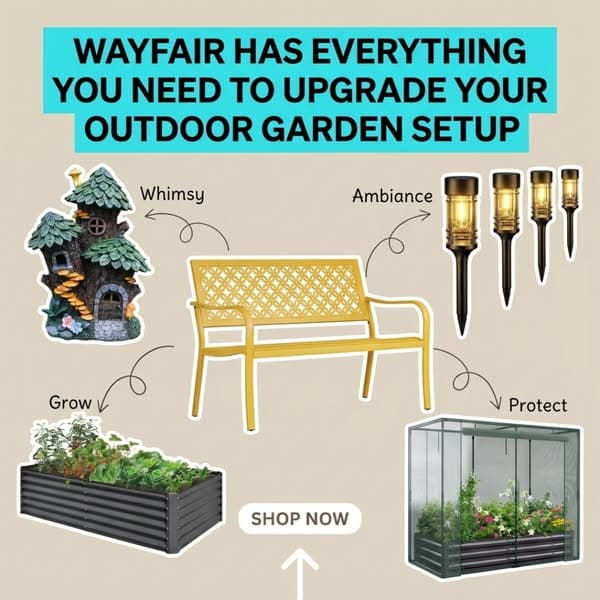 Outdoor Garden Finds on Wayfair