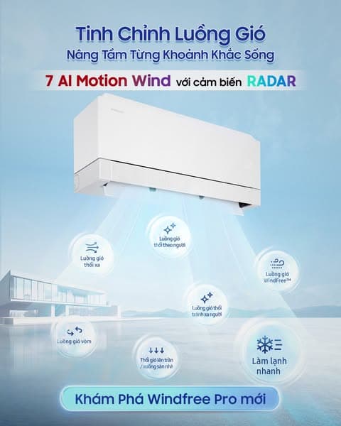 7 chế độ gió AI