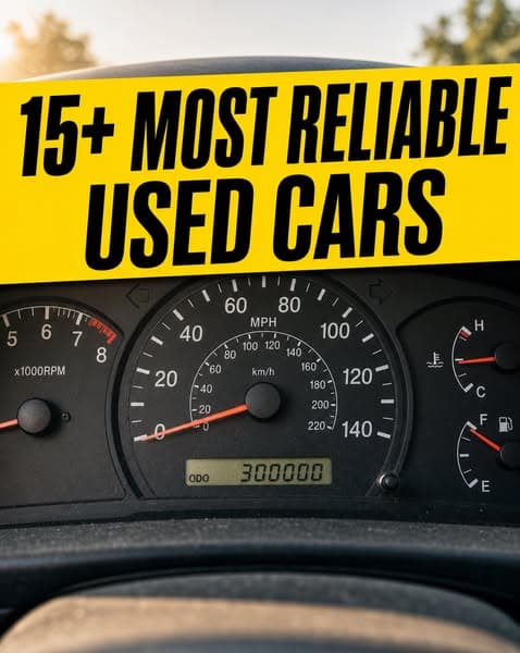 15+ Used Cars That Easily Reach 300,000 Miles