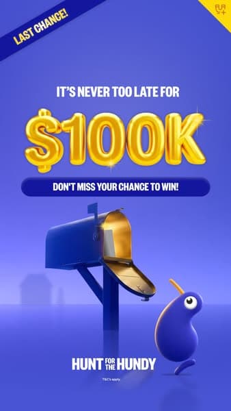 Don't miss the $100k draw π