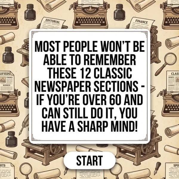 📰 How Well Do You Know Newspapers?