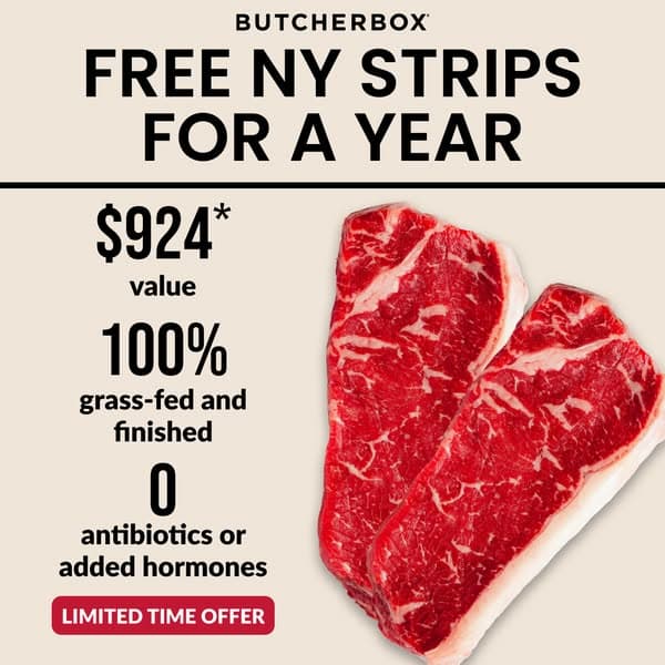 🥩 FREE Steaks for a Year🥩
