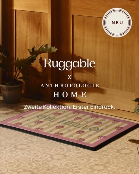 Neu: Ruggable x Anthropologie