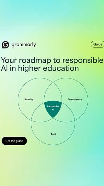 Guide to Responsible AI in higher education